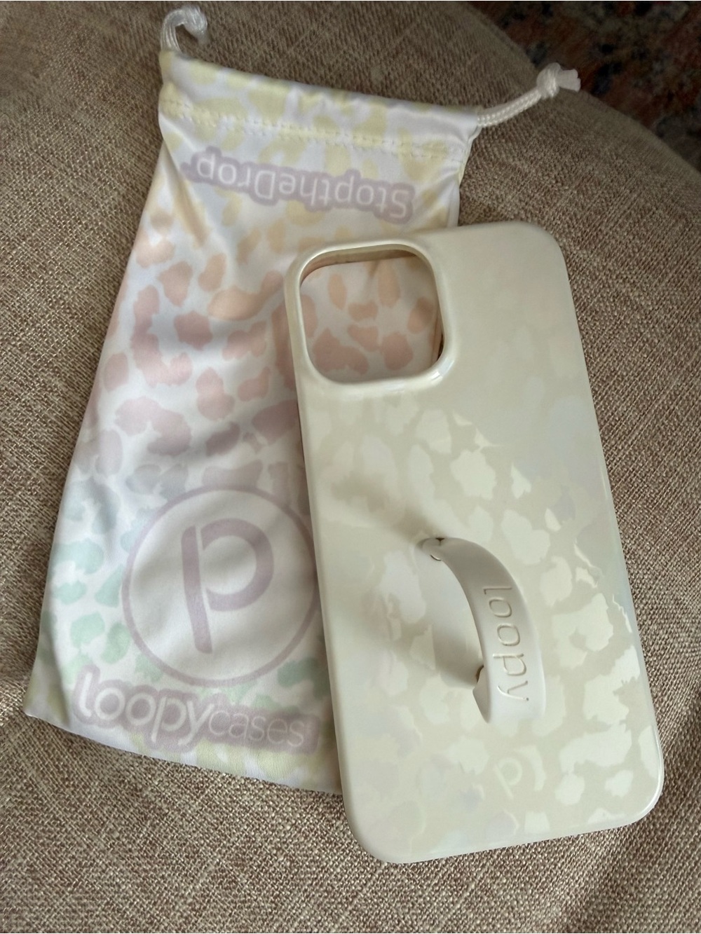 Loopy Case iPhone 13 Pro Max Case - Opal Leopard
